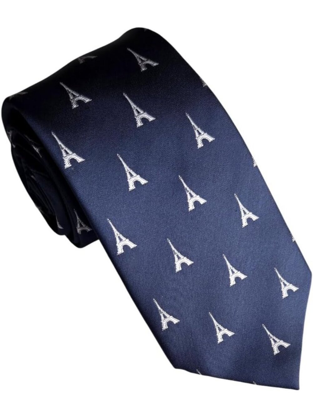 Paris Eiffel Tower Necktie - Stylish Men's Tie for French Gifts & Class